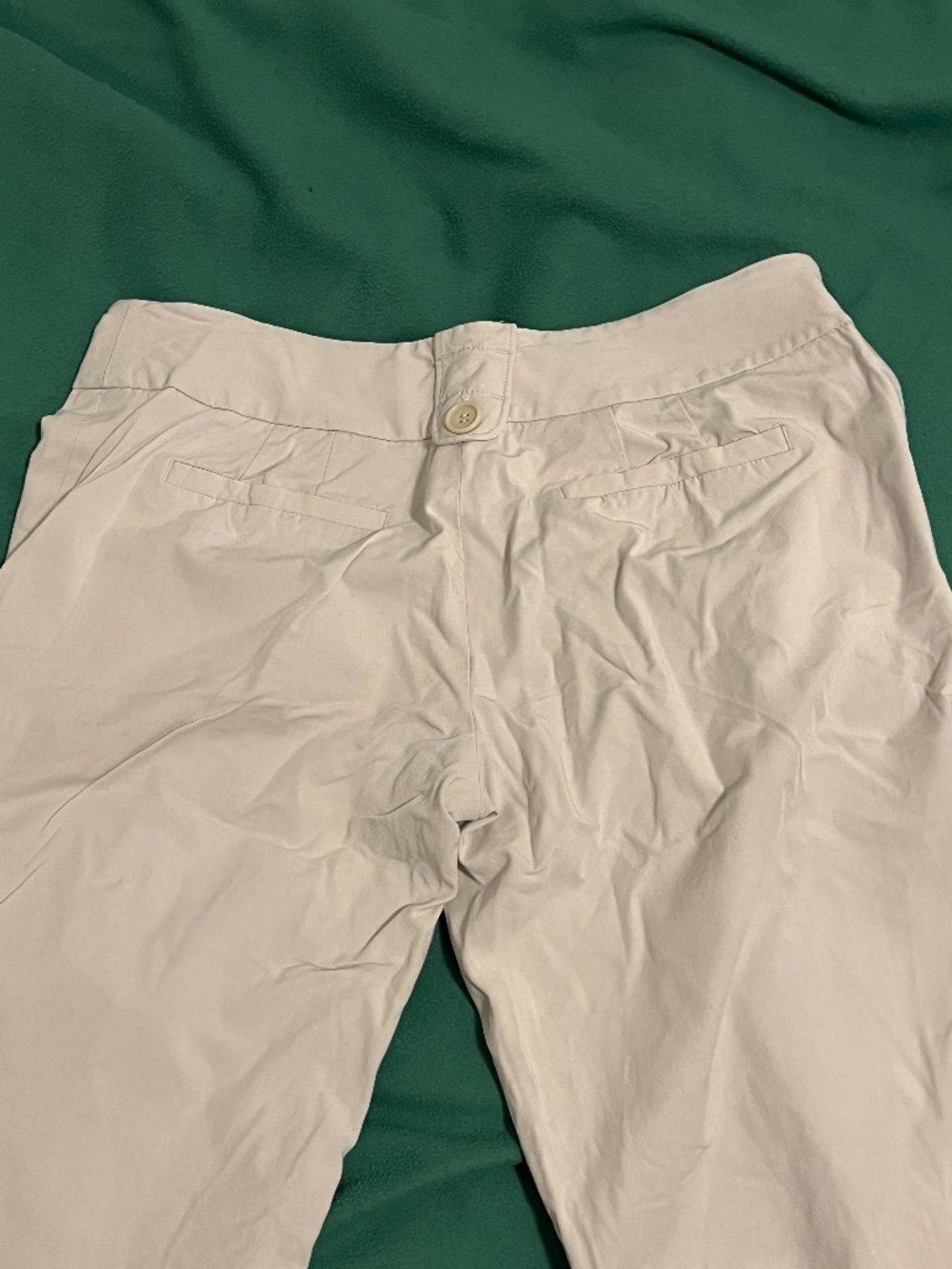 Cream formal pants